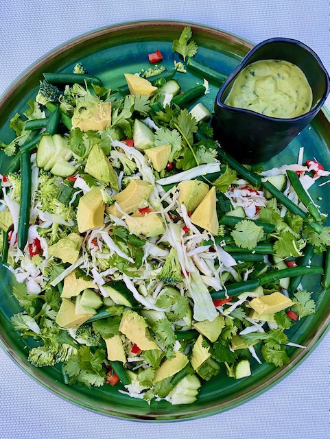 Raw Chop Chop Salad Melanies Kitchen 